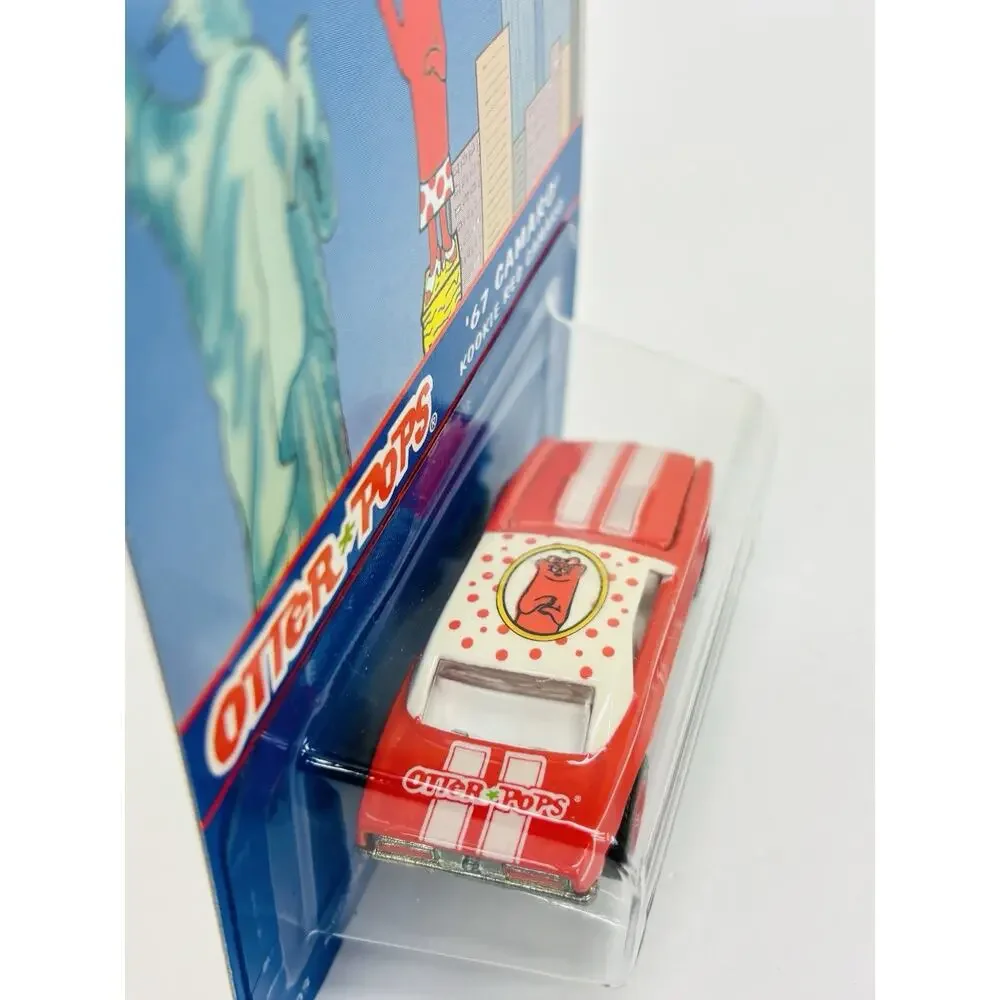 Hot Wheels Otter Pops Kookie Red '67 Camaro Twin Towers w/ Protector NIB